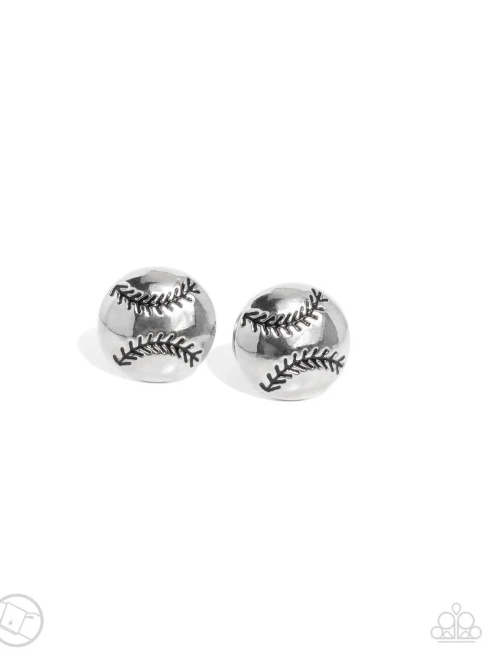 Baseball Backdrop - Cuff Links - Paparazzi